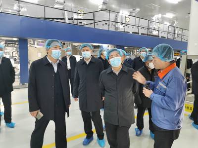 聚焦棗莊市“工業(yè)強市、產(chǎn)業(yè)興市”項目建設現(xiàn)場推進會|滕州市中材鋰膜動力鋰離子電池隔膜“濕法雙向拉伸技術”為當前國際最先進