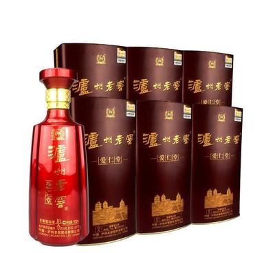 52度瀘州老窖 愛仁堂A18 500ml 整箱裝 濃香型白